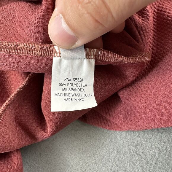 Shop Meg Cuffed Leg‎ Trousers Women’s XS Red Tapered Leg Stretch Pocket Mid Rise - Picture 14 of 16